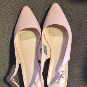 Jones New York Pink Slingback Heels